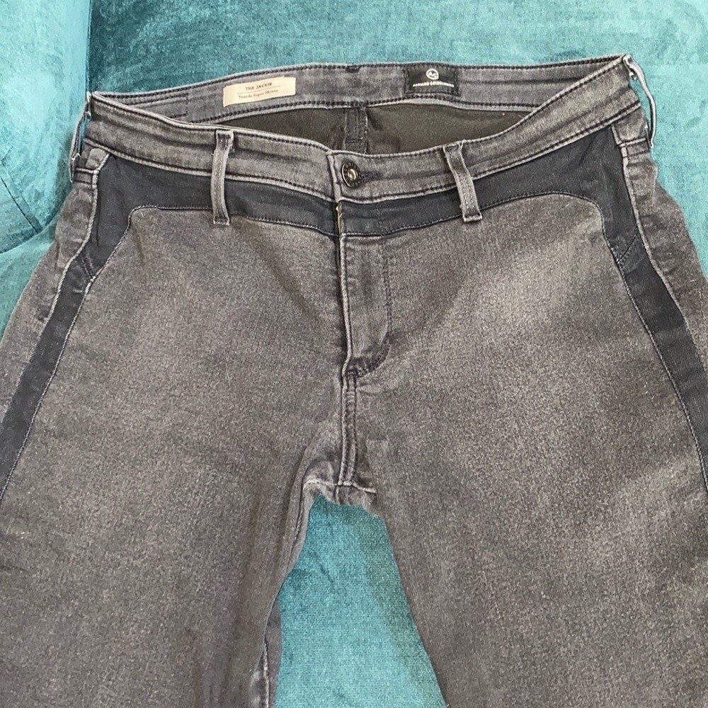 AG black/grey skinny jeans size 29